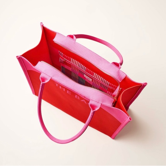 Colorblock Knit Tote Bag - kate spade new york x Target Pink/Red - Picture 3 of 4